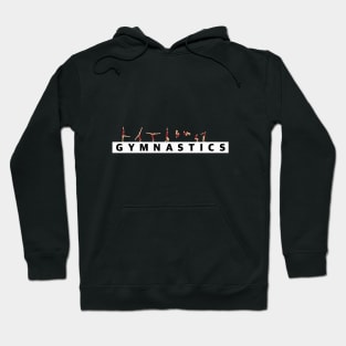 gymnastics beam Hoodie